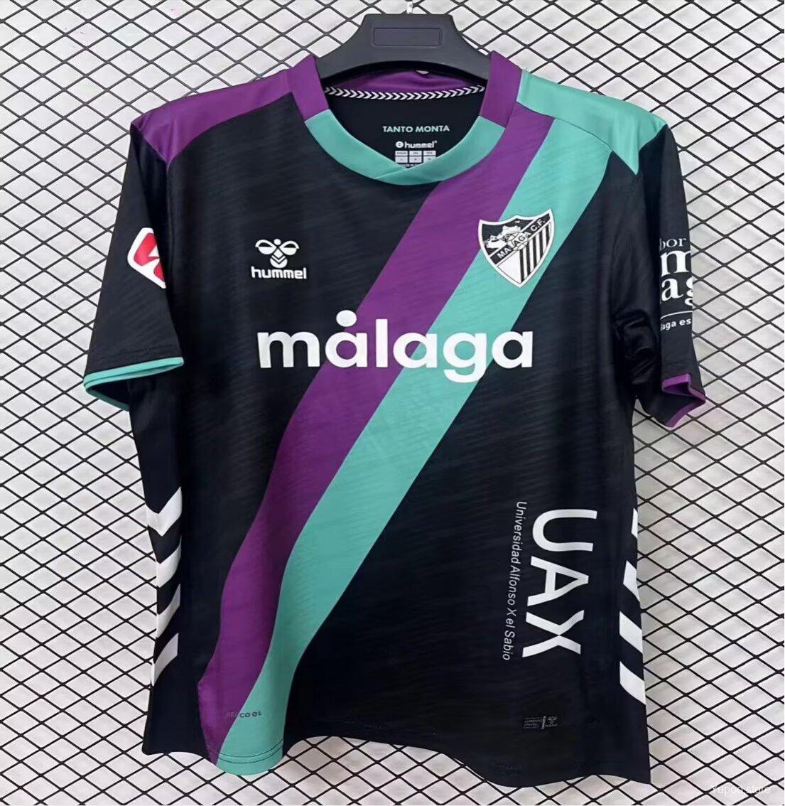Camiseta de fútbol Málaga CF 2025/26 TERCERA MANGA CORTA VERSION FAN
